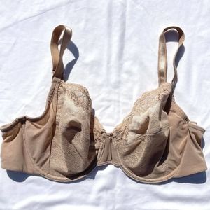 Wacoal 40D Beige Nude Basic Benefits Underwire Bra 855290